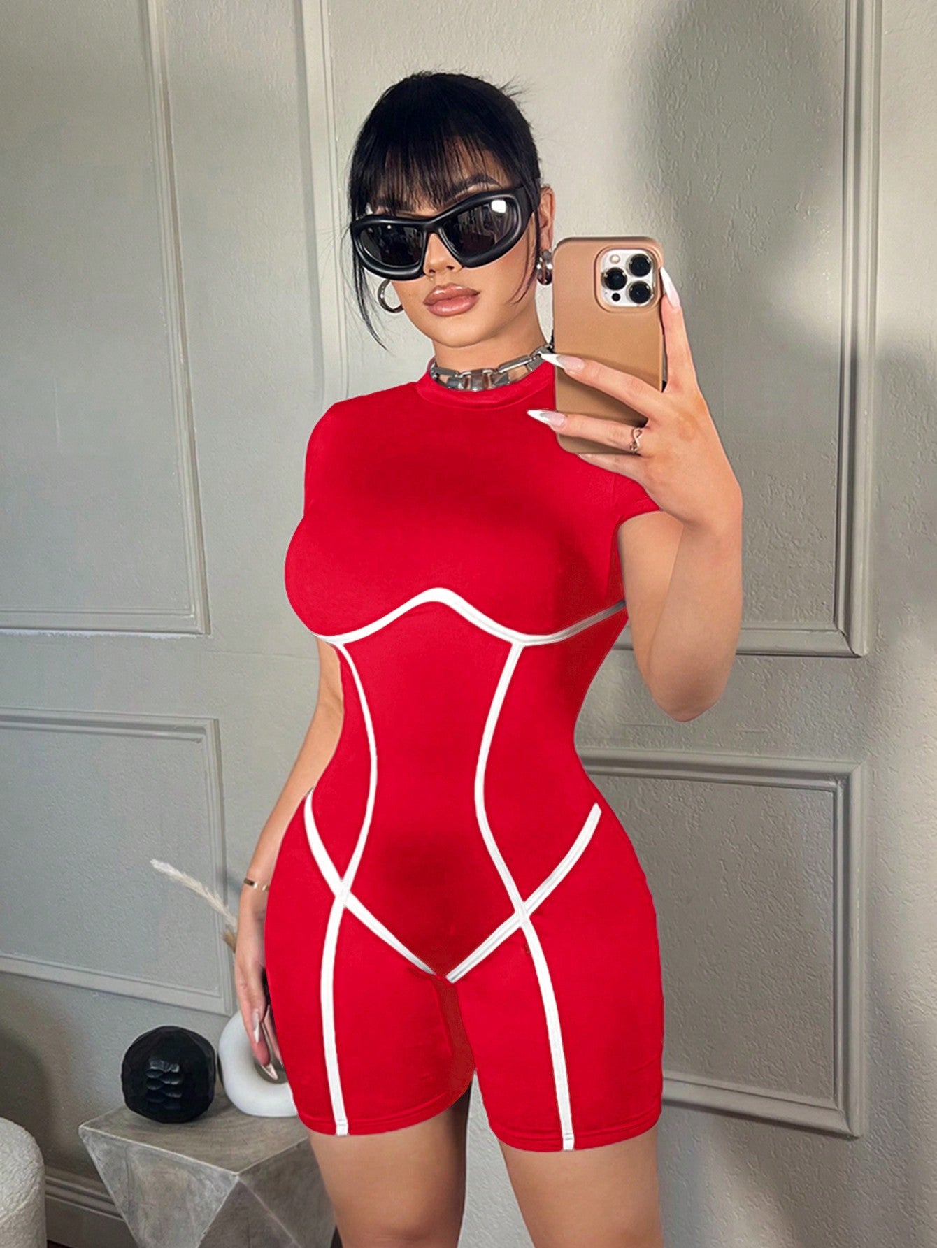 "ContourFit™ Sculpting Romper – Shape Your Curves in Style"