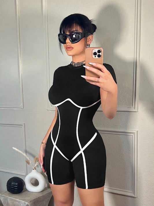 "ContourFit™ Sculpting Romper – Shape Your Curves in Style"