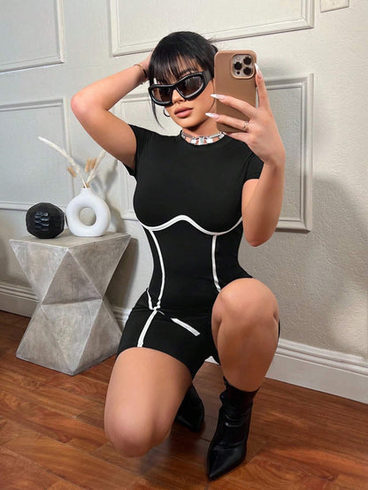 "ContourFit™ Sculpting Romper – Shape Your Curves in Style"