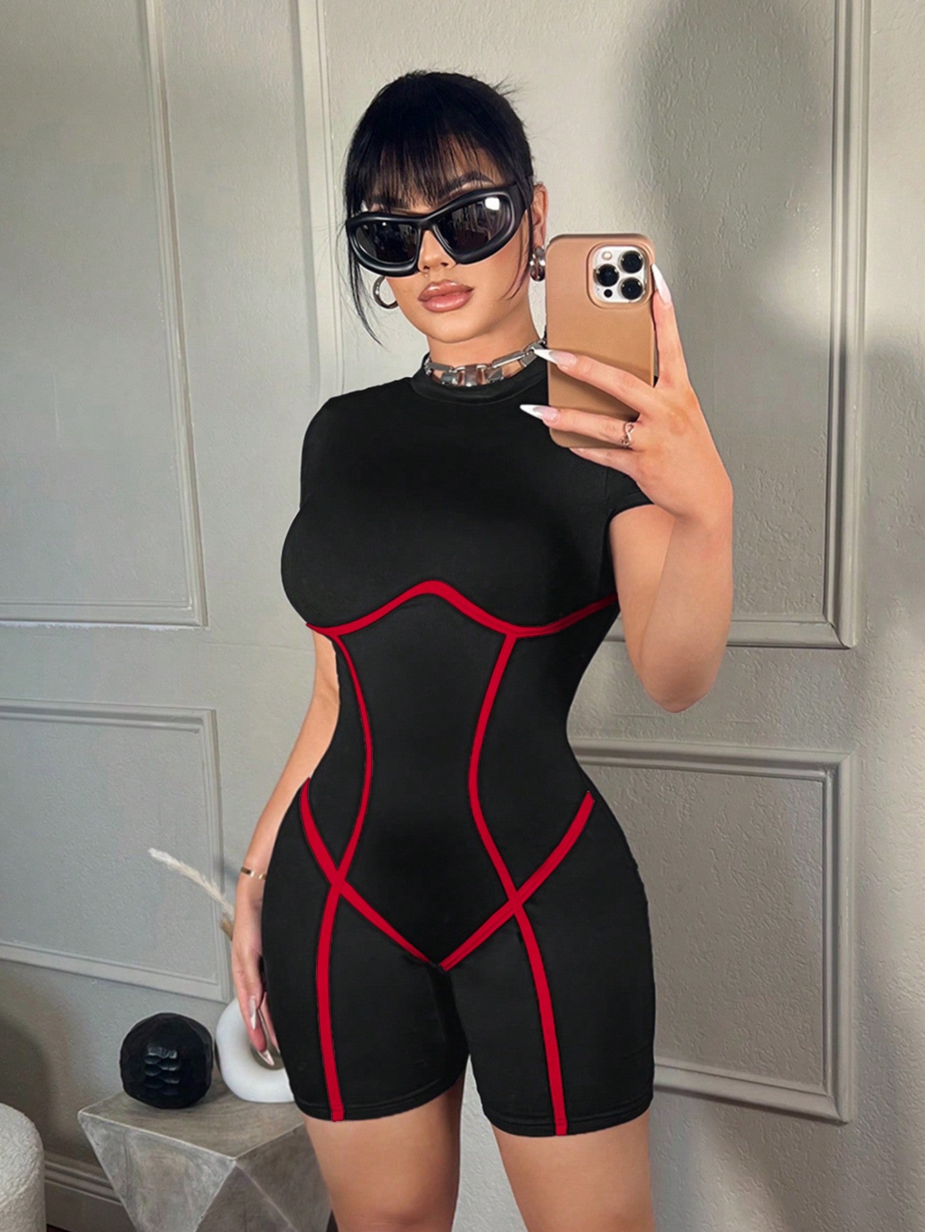 "ContourFit™ Sculpting Romper – Shape Your Curves in Style"